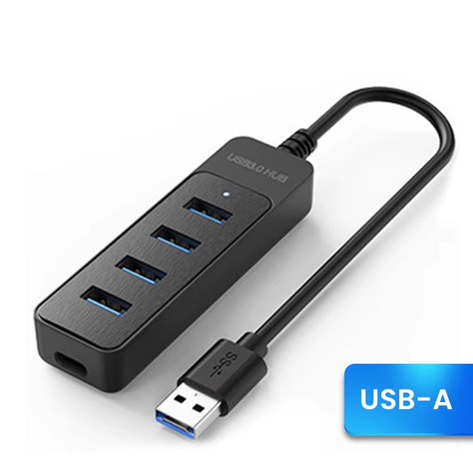 4 Ports USB HUB 3.0 High Speed Multi USB 3.0 Splitter Type C USB 2.0 Expander Power Adapter for PC Computer