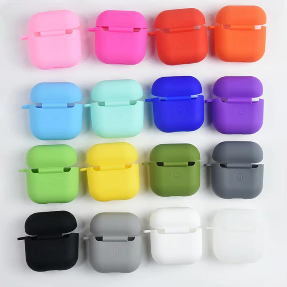 Silicone Headphones Case for Air Pods Pro 4 Wireless Bluetooth-Compatible Earphones Case Protective Cover for Airpods Pro 4