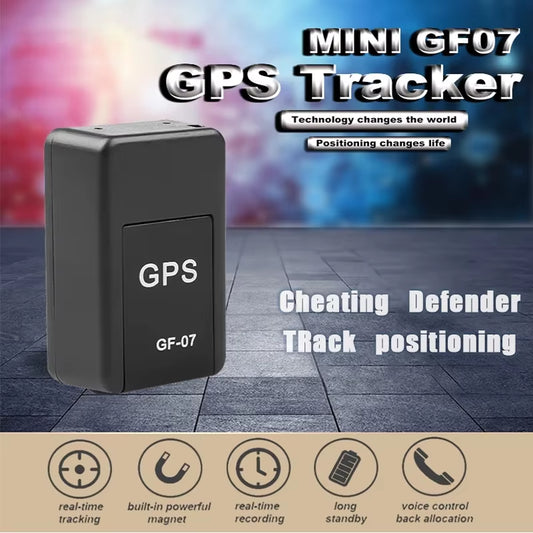 GF-07 Mini GPS Tracker Car GPS Pet Children Elderly Anti-Lost Device Car Real Time Tracking Locator Magnetic Vehicle Locator