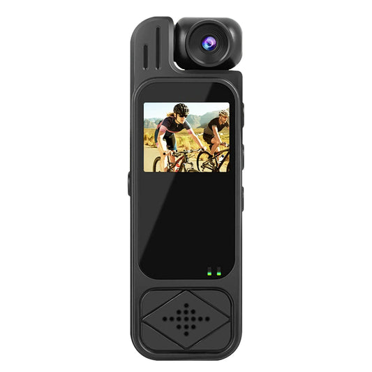 128G 1080P Mini Camera Portable Video Recorder Worn Police Body Cam HD Infrared Night Vision Sports DV Camera 180 Rotatable Len